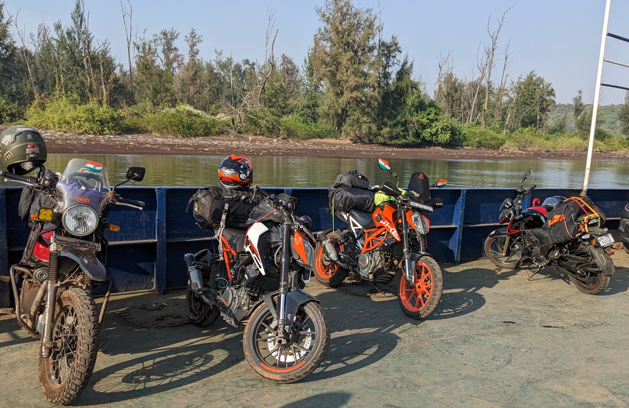 Bikes on the Ferry