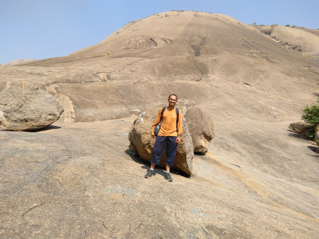 on the hill